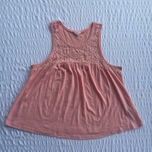 Aeropostale peach tank, size medium